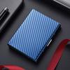 Business 6/10 Slots Credit Card Holder Anti RFID Slim Debit Box Stainless Metal Case Porte Carte Travel