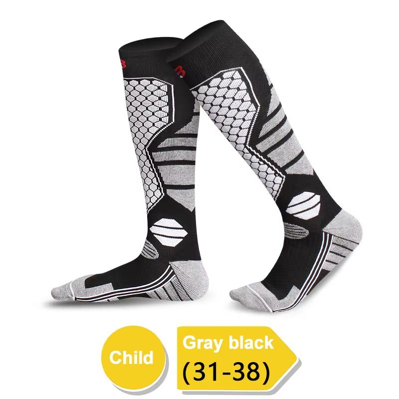 Neue Winter warme Skisocken Anti-Rutsch Verdickt Kompression Snowboard Socken Thermisch Feuchtigkeitsableitend Kniehoch Socken 2026