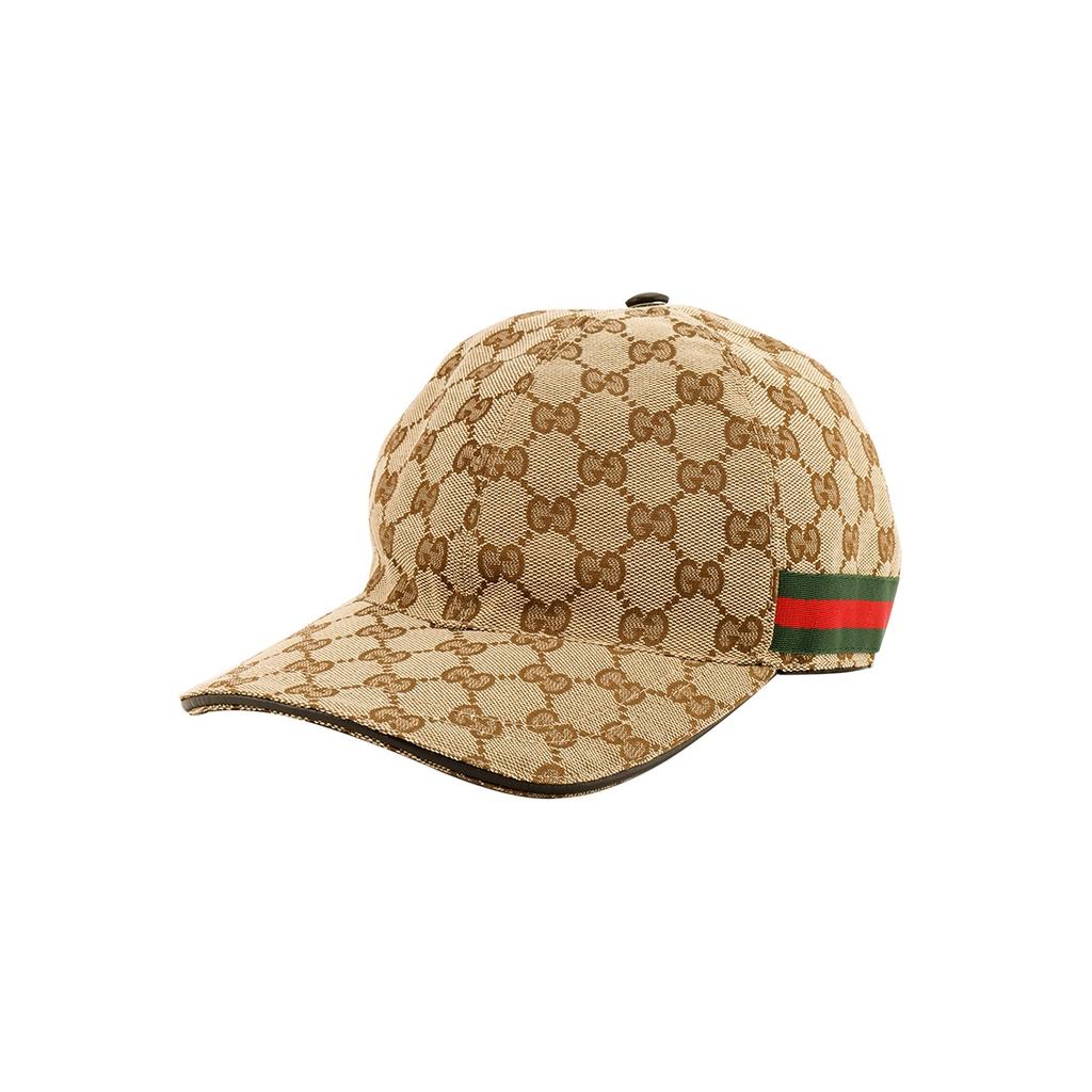 Gucci Original GG Canvas Baseball Hat With Web 'Original GG' Men's 200035-KQWBG-9791