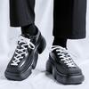 Casual Sports Shoes Men's Summer Breathable Dad Shoes Thick-soled Heightening Shoes Dad Shoes Men's 60712-R