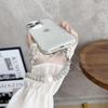 Pearl Rhinestone Mobile Phone Lanyard Clip Anti-Drop Short Hand Rope Keychain Decoration Advanced Sense Light Luxury Women