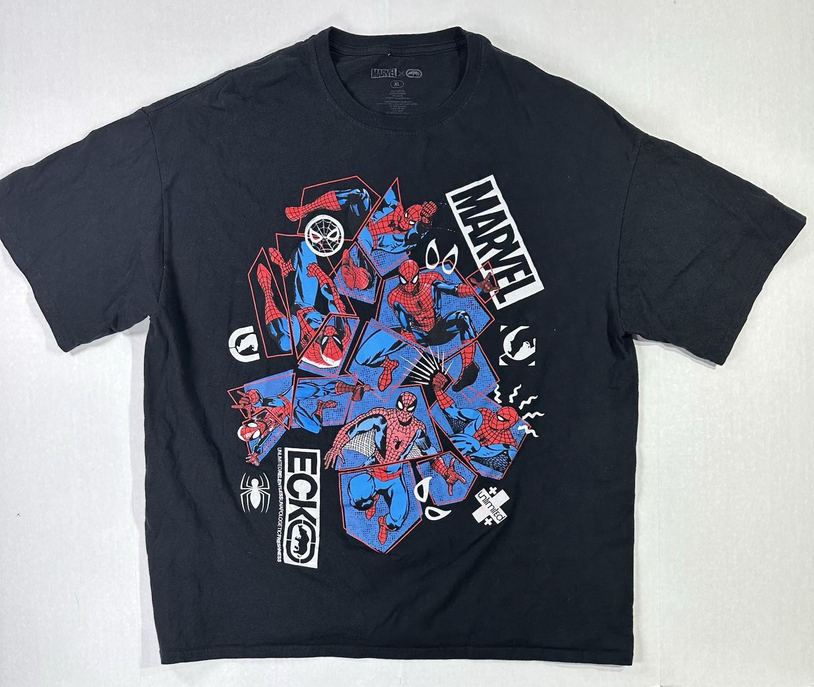 Spider-Man Sz XL Marvel X Ecko Spiderman Comics Marvel Universe Tee Unisex T-Shirt XXL