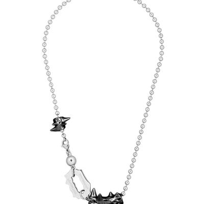 SENTIMENTS NO.625 [BLACK] NECKLACE