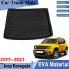 Car Trunk Mats For Jeep Renegade 2017 Accessories 2015~  Car Rear Trunk Mat Waterproof Protective Anti-Slip Storage Pads