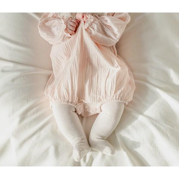 Happy Prince Newborn Plain Tights 2p, Korean Baby Products