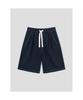 Topstitch Bermuda Fit Sweatpants Navy