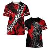 New Summer Sublime, Warrior Mask Tattoo 3D T-shirt 3D, Easy To Print Men, Short Sleeved Shirt, Unisex Street Top.