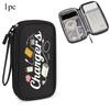 Cute Printed Chargers Organizer Bag Portable Travel Pouch for Cables Chargers Earphones Power Bank Storage