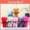 Entzückender Teddybär Plüschtier Schlüsselanhänger Weiche Stofftierpuppe Süßes Geschenk