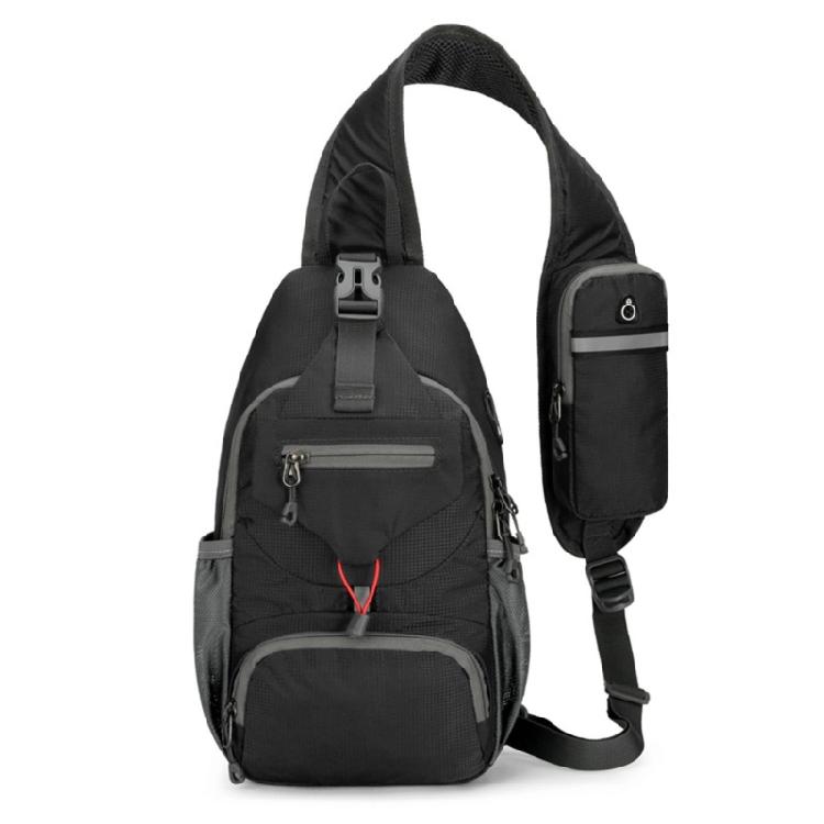 Mans Casual Daypacks Travel Chest Pocket Shoulder Backpacks Nylon Crossbody Bag