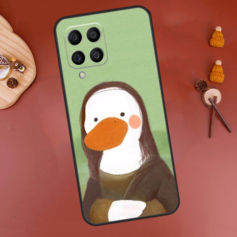 Cartoon Cute Animal Duck Case For Samsung Galaxy M12 M13 M14 M54 M23 M16 M11 M21 M31 M20 M34 M52 M32 M36 M56 M15 M55