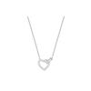 Lovely Heart Alloy Necklace Women Necklace 5380703
