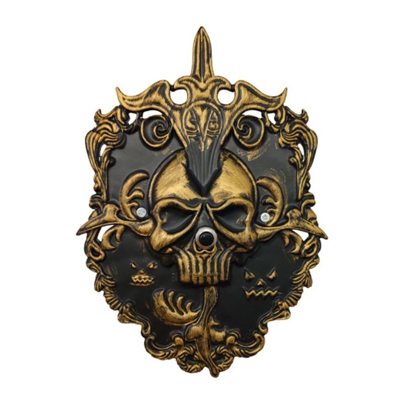 Alloys Halloweens Doorbells Features Frightening Effects Easyly Installation For Home Security And Spooky Decoration