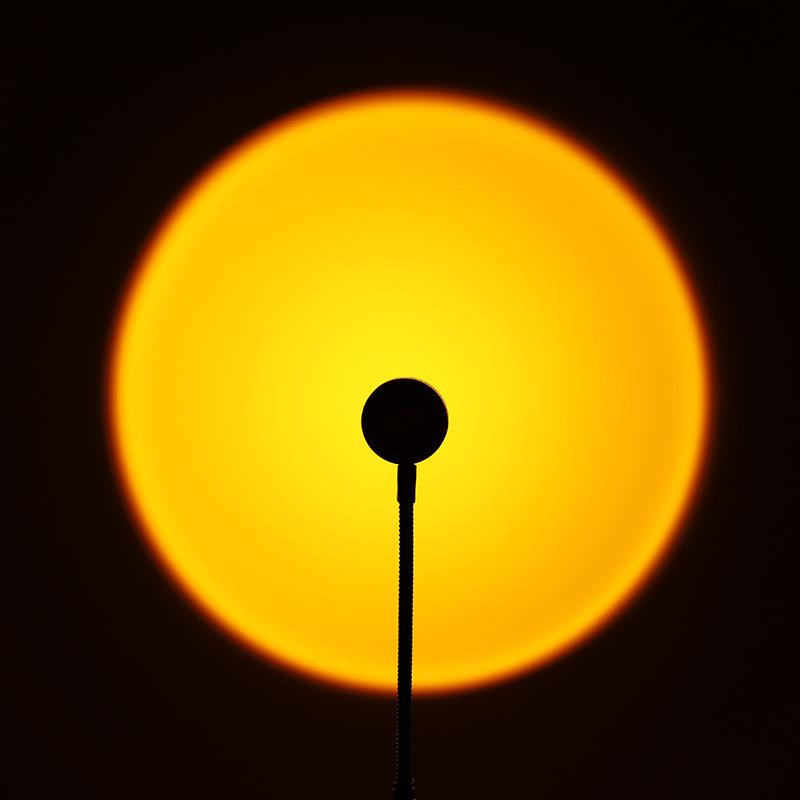 Sunset Projection Floor Lamp - Rainbow Atmosphere Light for Stunning Backdrops