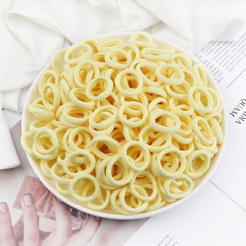 30/50/100 buc/Set Colorate Mici Elastice de Păr Fete Drăguțe Elastice de Păr cu Elasticitate Ridicată Accesorii de Păr pentru Copii Suport Coadă de Cal Bandă de Păr