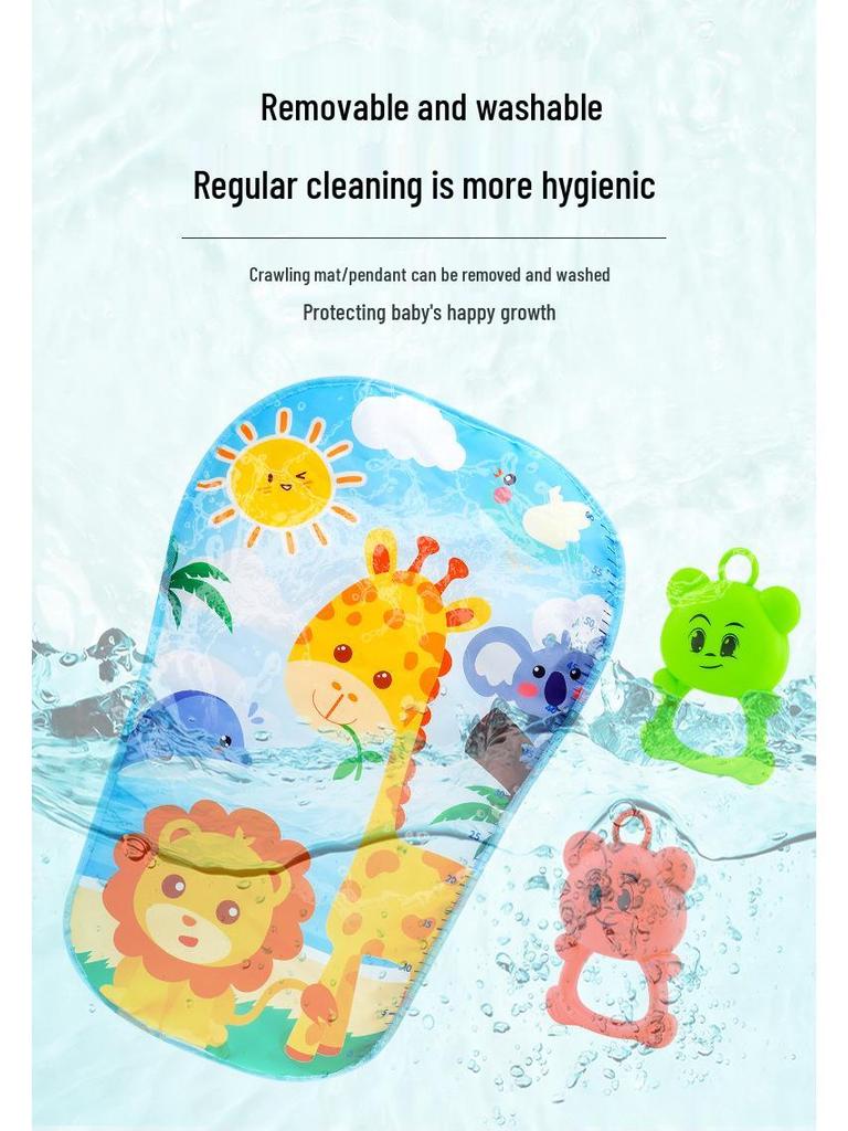 Cross-border Baby Music Gym: Interactive Piano Toy & Educational Game Mat for Newborns