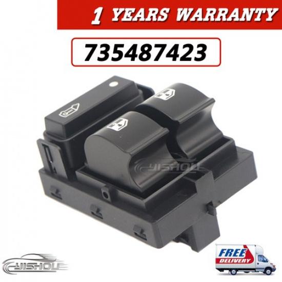1x Electric Window Switch Control Front Right For Citroen Fiat Peugeot Vauxhall