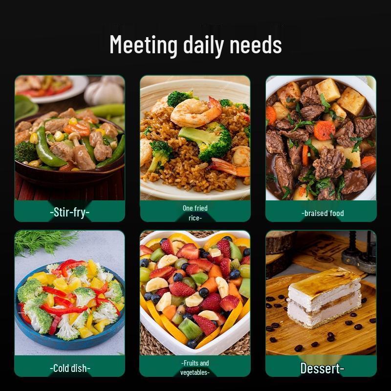 Disposable Round Takeaway Meal Box with Lid