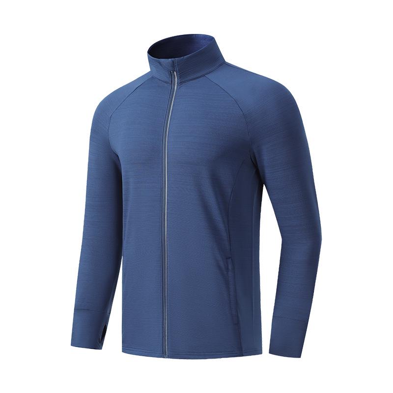 Unisex Quick-Dry Long Sleeve Sports Jacket for Autumn/Winter