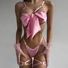 Sexi Babydoll Lace Bra And Panty Set Perspective Sex Erotic Costumes Lingerie Set Underwear Dress Porn Sexy Lingerie For Women