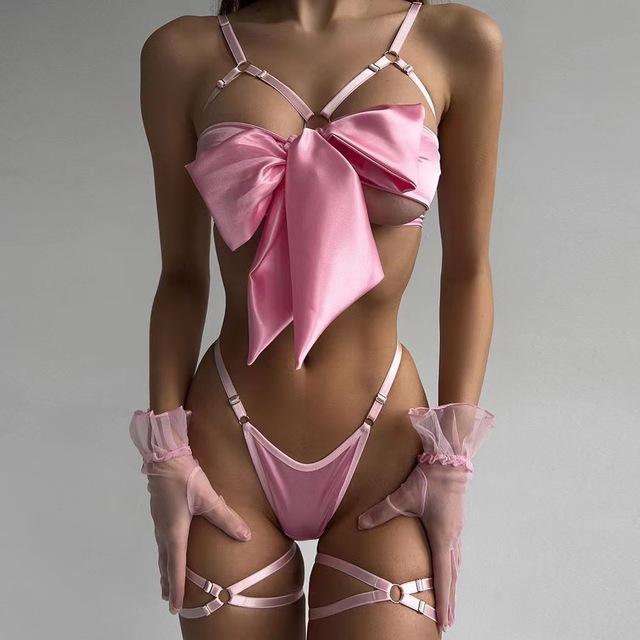 Sexi Babydoll Lace Bra And Panty Set Perspective Sex Erotic Costumes Lingerie Set Underwear Dress Porn Sexy Lingerie For Women