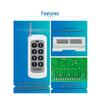 DC 12V 8-Channel Wireless Remote Control Switch for 24V & 220V
