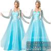 Halloween Adult Costume Frozen Masquerade Dress Princess Elsa Anna Dress