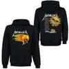 METALLICA Banda Rock Vento Sombrio Moletom Masculino Street Hip Hop Top Suéter Confortável com Capuz Outono_Inverno Personalidade Roupa Masculina