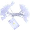 Plastic Christmas Jingle Bell Light String (3m, 16 LED, Warm White) LED Fairy Lights