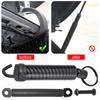 Adjustable Length Car Tailgate Springs Carbon Fiber Car Trunk Opening Spring Auto Exterior Part Car Trunk Lid Lifting Spring