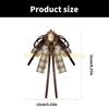 49MD Women BowTie with Rhinestones Suitable for Parties and Weddings Graceful Rhinestones Ribbon Crystal Vintage Pin