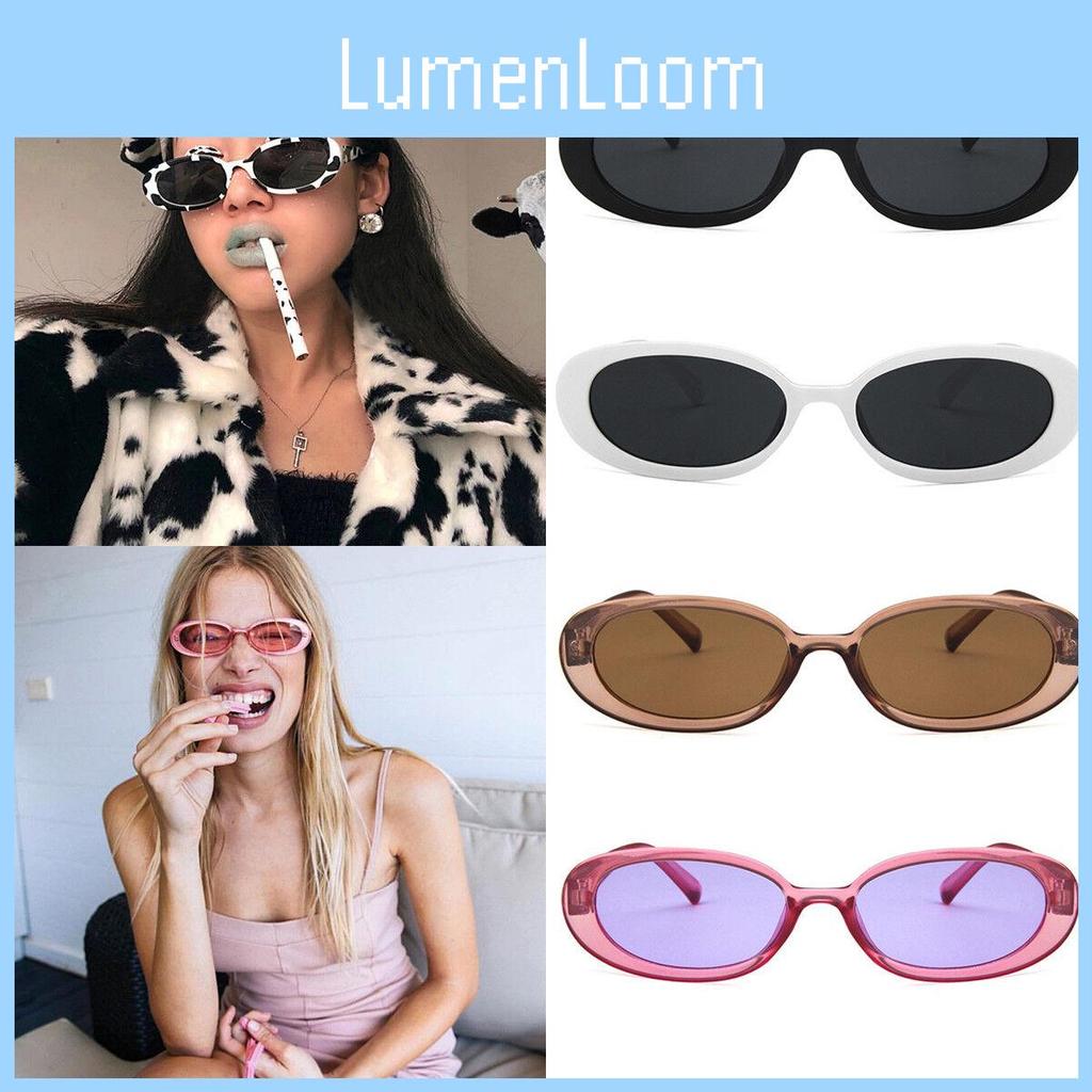 Timeless Design Fashion Women Oval Frame Sunglasses Small Glasses Ladies Retro Sun Glasses New
