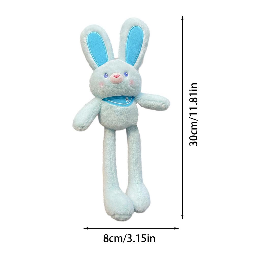 Tira Il Cesto del Coniglio Riempimenti Portachiavi Coniglio Giocattoli Peluche Coniglio da Tirare Giocattoli Peluche Morbidi Giocattolo Coniglio Sollievo dallo Stress Compleanno