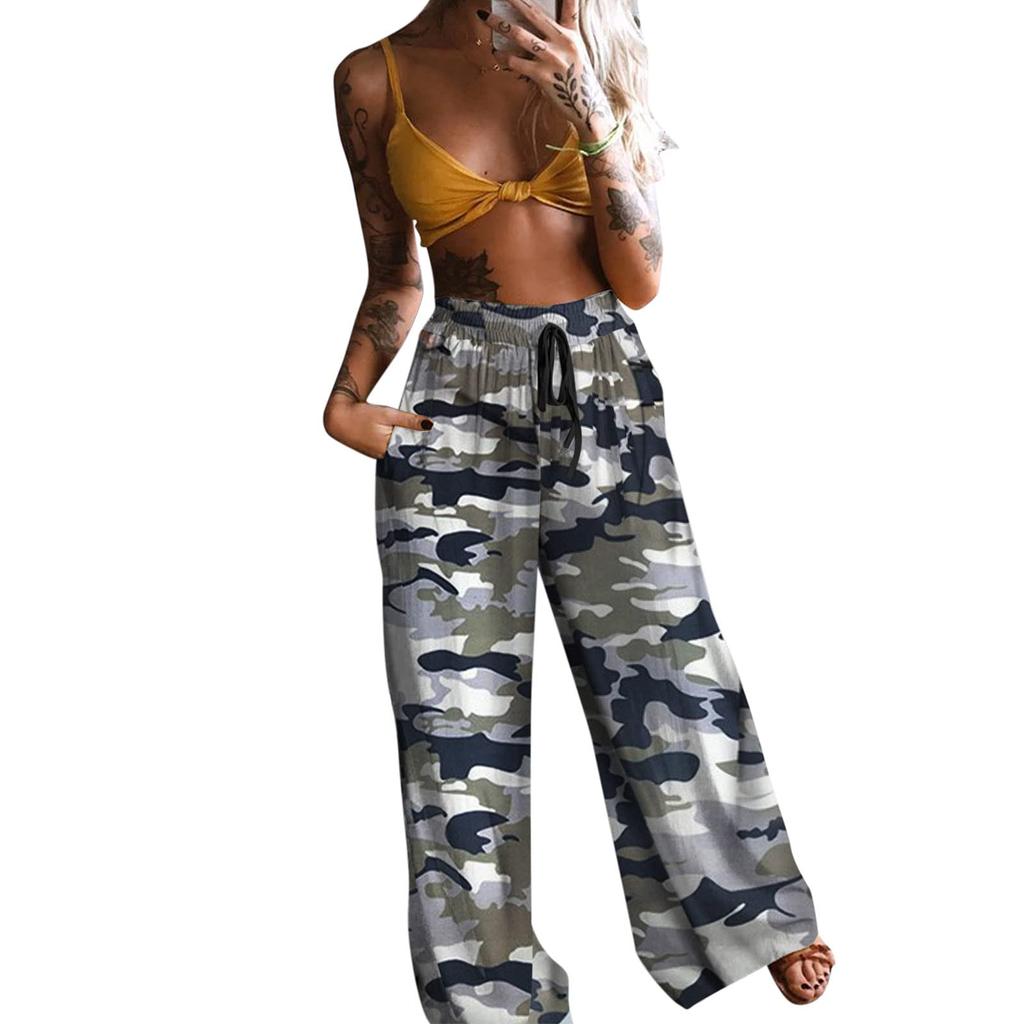 Comfy Pajama Pants Wide Leg Lounge Yoga 
