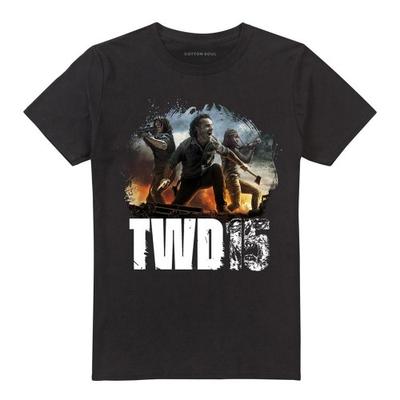 The Walking Dead Unisex Adult Group Pose T-Shirt
