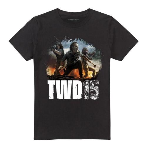 The Walking Dead Unisex Adult Group Pose T-Shirt