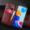 Anti-theft Leather Wallet Case For Xiaomi Redmi Note 11 10 Pro 11S 10S 9S 9 8 Pro 9T 10C Mi 12 Poco M4 M3 Pro X3 NFC Flip Stand Phone Bags Cover Case