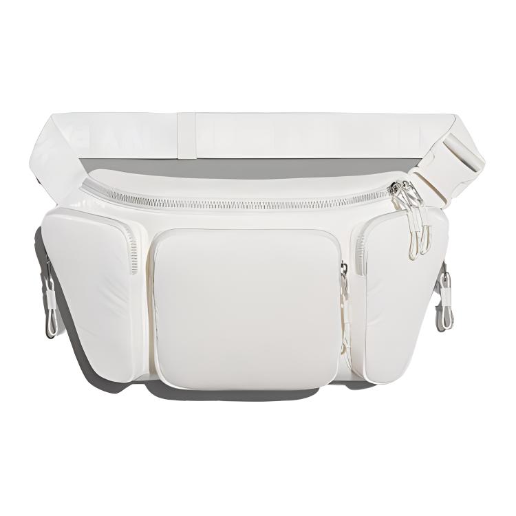 

Adidas Полиуретановая спортивная поясная сумка обычная унисекс белая Adidas H44332 белый