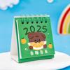 Frucht Frucht Textkalender Niedlicher Mini-Schreibtischkalender Tragbarer 2025 Kalender Schüler
