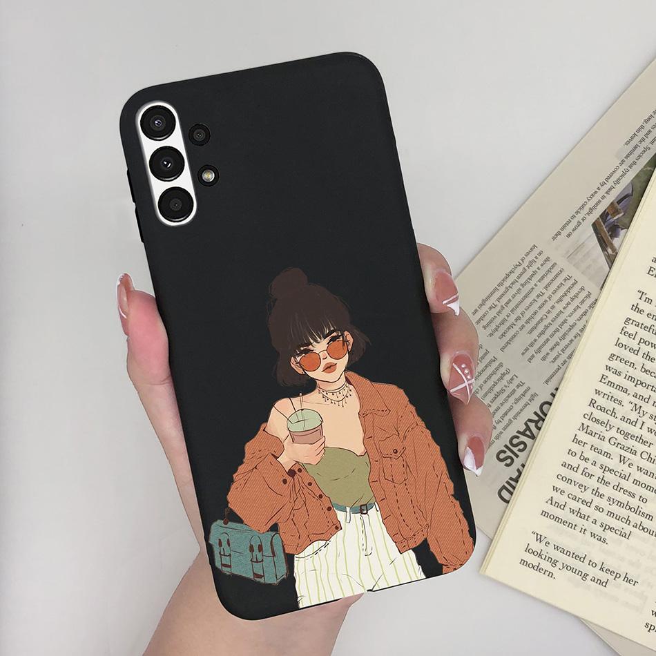 For Samsung Galaxy A13 Phone Case SM-A135F Cute Bumper Cartoon Silicone Soft Funda Cover For Samsung A 13 GalaxyA13 Coque Capa