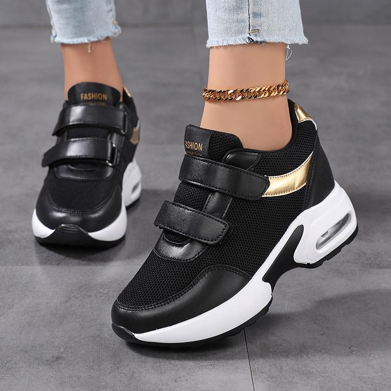 Fashion Platform Shoes for Women Air-cushion Walking Shoes Invisible Height-increasing Casual Shoes Traveling