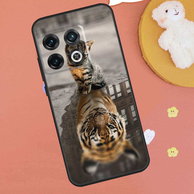 Cool Animal Big Cat Tiger Case For OnePlus 13R 12R 10R 13T 15 13 12 11 10T 8T Nord CE 4 3 2 Lite N20 N30 Nord 5 Funda