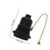 Universal Lamp Socket Adapter Light Bulb Socket Lamp Holder for Table Lamps Garage Workshop Basement Carport Monitoring Systems