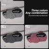 Car Stickers For Alfa Romeo Car Interior Glasses Clip Auto Sun Visor Sunglasses Holder For Alfa Romeo Giulia Stelvio Giulietta 1