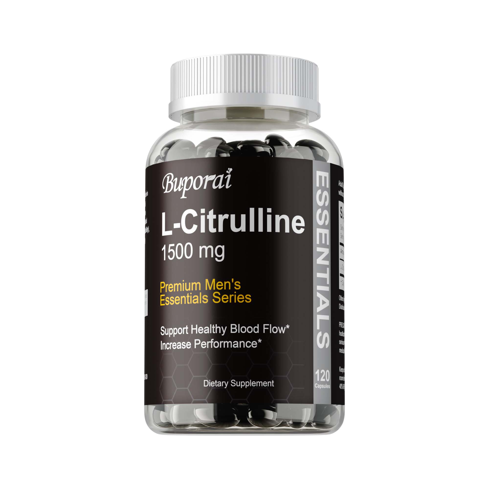 

L-Citrine capsules, 1500 mg per capsule, dietary supplement, 120 capsules, unisex. 120