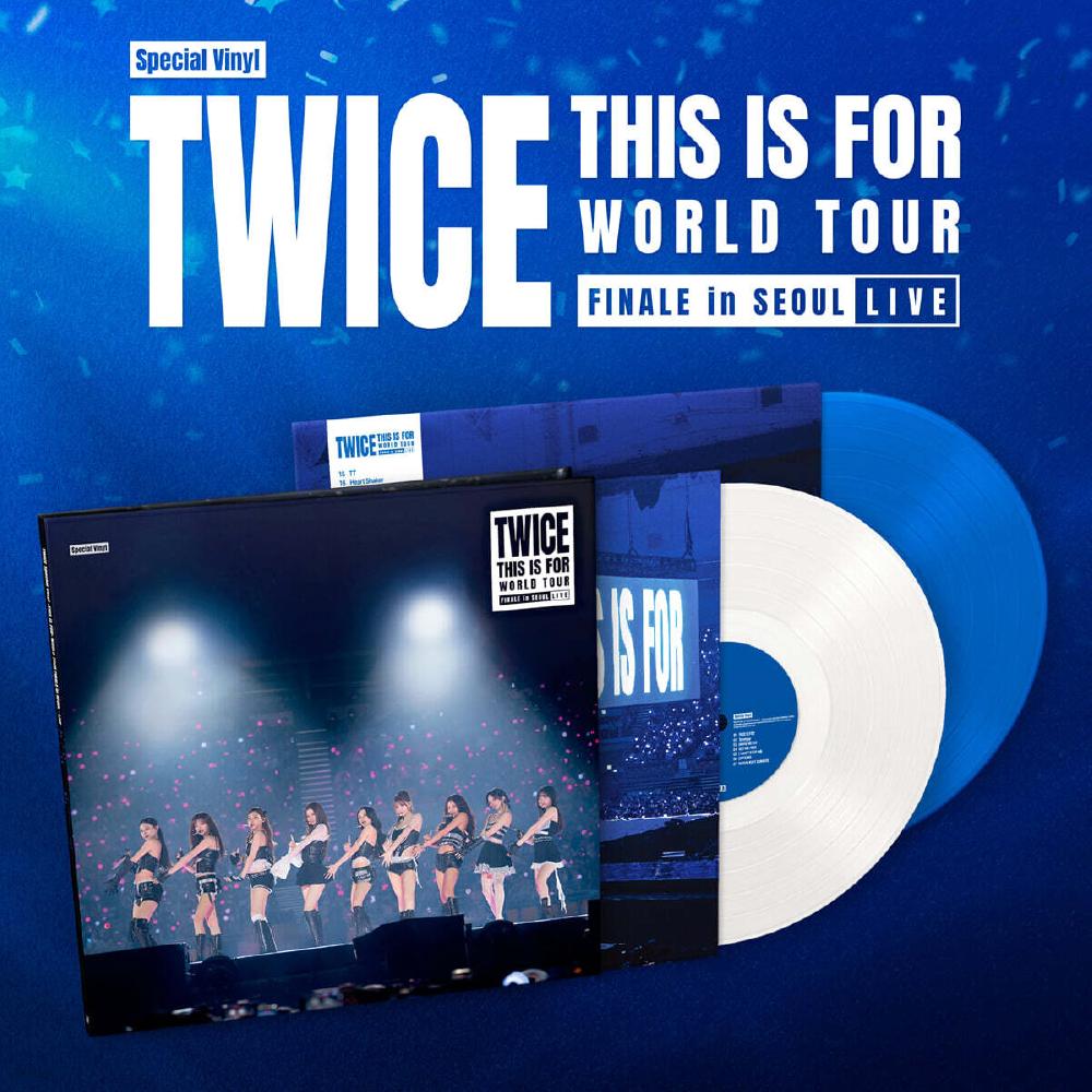 Pre-order TWICE THIS IS FOR World Tour Finale In SEOUL LIVE Special LP Ver. & POB