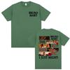 Bruno Mars The RoUnisextic Tour Pop Concert Tshirt Unisex Women Harajuku Hip Hop Pop Music Tshirts High Quality 100 Cotton T Shirts