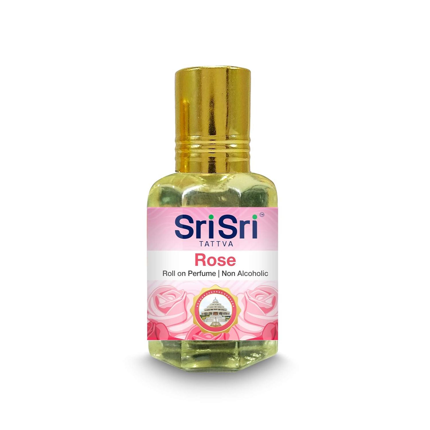 

Sri Sri TATTVA shuddhta ka naam Aroma Rose - Roll On Perfume, 10ml X Pack of 3