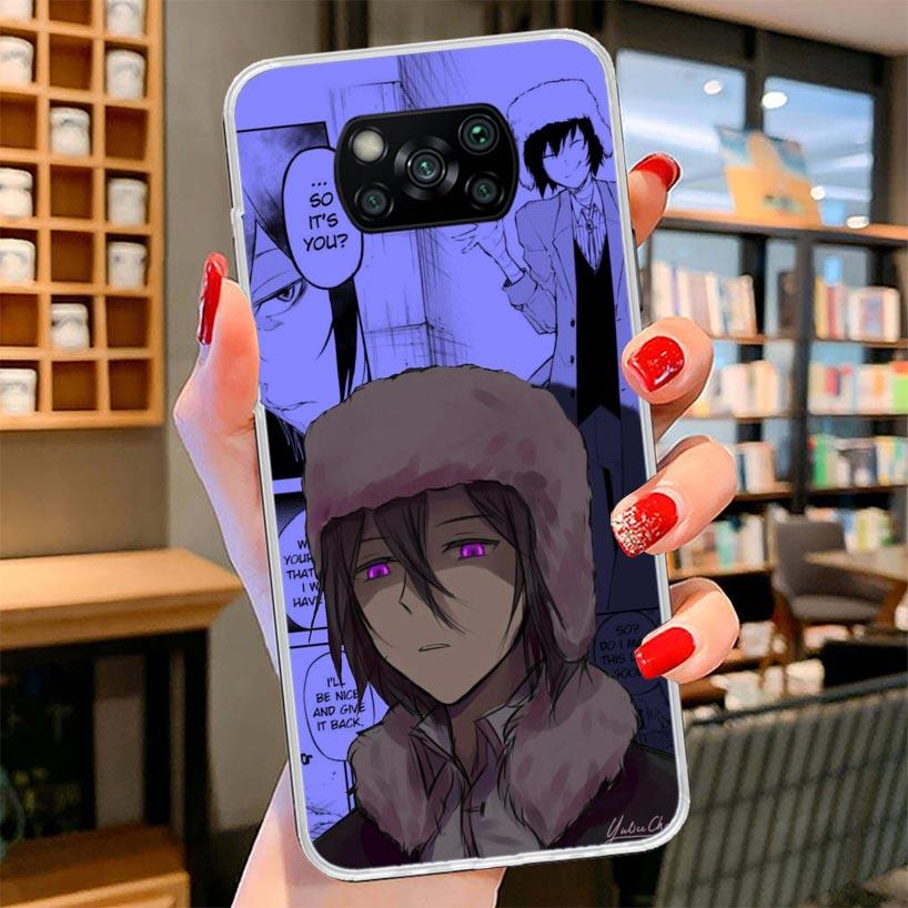 Bungo Stray Dogs Manga Cover Phone Case For Xiaomi Poco F7 Ultra X7 X6 X5 Pro M7 Redmi 15C 15 13C 13 12C 12 10C 10 9A 9C 9T 9 Sh