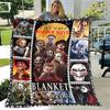 Horror movie Cult of Chucky printing blanket warm blanket soft and comfortable blanket Home travel blanket birthday gift